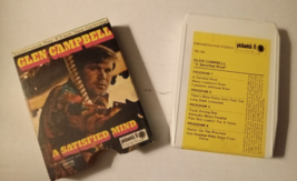 Glen Campbell 8 Track Tape A Satisfied Mind Vintage Collectors Untested - £6.05 GBP