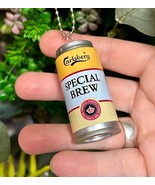 Handmade SPECIAL BREW CAN BAUBLE car hanger HANGING decoration XMAS tree... - $12.55