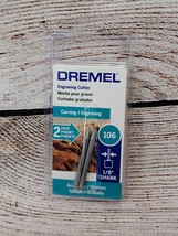 Dremel 106 1/16&quot; Engraving Cutter, 1/8&quot; Shank, Pack of 2 NEW SEALED - £6.00 GBP