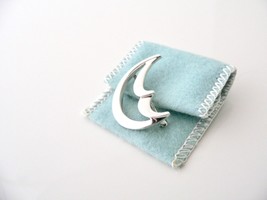 Tiffany &amp; Co Moon Pin Brooch Pouch Rare Classic Cool Paloma Picasso Gift... - £197.78 GBP