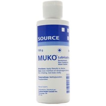 MUKO Lubricant Water Based Lubricating Jelly non conductive  5.29oz/150g I - £9.99 GBP