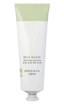 Beekman 1802 MILK GLAZE Lactic Acid Pore Purging Clay MASK 2.13 oz NEW in Box! - £16.46 GBP