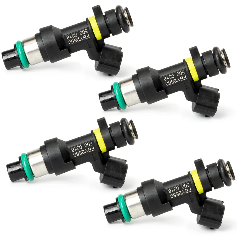 OEM # 16600-EN200 FBY2850 16600EN200 Fuel Injectors Nozzle 4PCS for Nissan Versa - £58.92 GBP