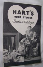 c1952 HART&#39;S FOOD STORE PREMIUM ADVERTISING CATALOG - $9.89