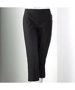 Simply Vera by Vera Wang Pure Night Skinny Ponte Capris Pants Misses 2 (XS) - £23.59 GBP