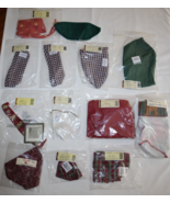 Mixed Lot Of 13x LONGABERGER Basket Liners Various Sizes Colors Designs ... - $388.75 MXN
