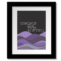 Smoke on the Water, Deep Purple - Song Lyric Music Art - Print, Canvas o... - £15.10 GBP+