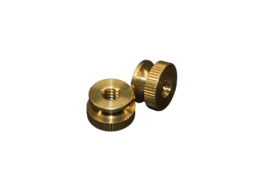 Lortone Rock Tumbler Nut/Knob 3 lb Barrel Screw, New, Brass 2 Pack - £7.78 GBP