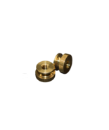 Lortone Rock Tumbler Nut/Knob 3 lb Barrel Screw, New, Brass 2 Pack - $200.07 MXN