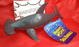 Hammerhead Shark Nature World Boley Realistic Figure PVC figurine Ocean toy 2019 - £6.29 GBP