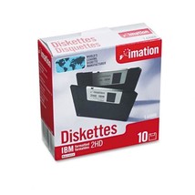 imation Products - imation - 3.5&quot; Diskettes, IBM-Formatted, DS/HD, 10/Bo... - £47.99 GBP