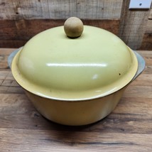 Vintage Club Aluminum Harvest Gold Cookware ~ 4Qt Dutch Oven / Stock Pot... - £33.48 GBP