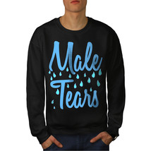 Wellcoda Male Tear Feminist Justice Mens Sweatshirt - £25.40 GBP+