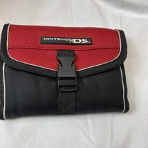 Nintendo DS Switch N Carry Case Wallet Style Black &amp; Red Padded - £5.99 GBP