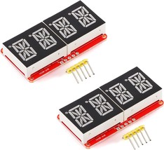 2Pcs Digital Tube Module Orange 0.54 Inch 4 Digit Tube Module Led Display 4 - £26.49 GBP