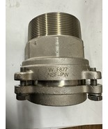 PEX THREAD ADAPTOR STAINLESS STEEL | 4&quot; PEX X 4&quot; MIP THREAD - $186.99