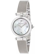 Gucci Diamantissima Mother of Pearl Dial Stainless Steel Women&#39;s Watch Y... - £466.18 GBP