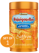 Rajnigandha Saffron Blended Flavored Pan Masala Premium Pan Masala 100g - $17.33