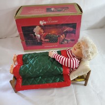 1993 Snoring Mrs. Clause Barefoot Sleeping Christmas Decoration - Parts Only - £11.54 GBP