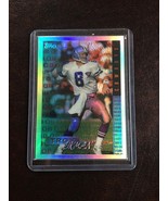 TROY AIKMAN Dallas Cowboys 1995 Topps Quarterback Mystery Finest Refract... - $217.79 MXN