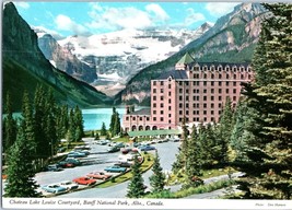 Chateau Lake Louise Banff National Park Alberta Canada Postcard - £7.87 GBP