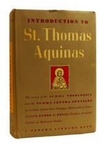 St. Thomas Aquinas, Anton C. Pegis Introduction To St. Thomas Aquinas Modern Li - £45.18 GBP