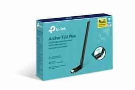 TP-Link AC600 Archer T2U Plus High Gain Wireless Dual-Band USB Adapter -... - €16,66 EUR