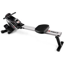 Adjustable Oxygen Resistance of Folding Magnetic Rowing - Color: Black & Gray - €278,48 EUR