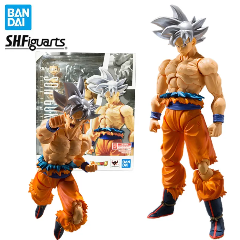 BANDAI SHF Dragon Ball Z Goku Anime Figure S.H.Figuarts Ultra Instinct Action - £176.90 GBP+