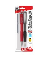 Pentel Twist-Erase III Pencil 0.7 mm  Assorted Colors 2-Pack 2 Eraser Re... - £10.91 GBP