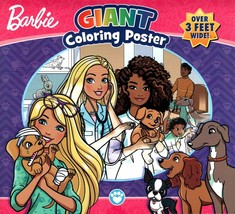 Barbie - Giant Coloring Poster - over 3 Feet Wide - £5.58 GBP