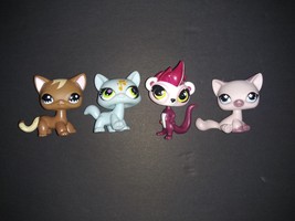 Lot of Four (4) Littlest Pet Shop (LPS) Figurines as Pictured - £5.60 GBP