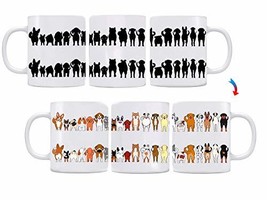 Color Changing! Cheeky Dogs ThermoH Logo Ceramic Coffee Mug - £9.98 GBP