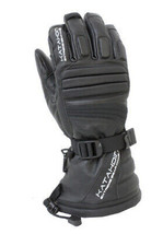 Katahdin Gear Adult Mens Torque Leather Snowmobile Gloves 3XL Black - £71.64 GBP