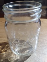Ball Regular Mouth Pint Glass Mason Jar MADE IN THE USA - $3.00