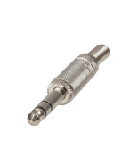 Stereo Plug with Spring 6.5mm - Metal - £11.93 GBP