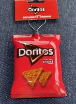 Red Doritos Nacho Cheese 3D Decoupage Christmas Tree Food Chips Ornament New 4” - £10.66 GBP