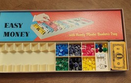GAMES Vtg Milton Bradley 4620 The Game Of Easy Money Board Game 1956 Com... - $14.85