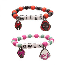 Miles Morales and Spider-Gwen Bestie Bracelets 2-Pack Multi-Color - $26.98