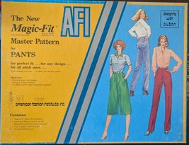 The New Magic Fit Master Pattern for Pants  AFI 1984, Vintage - $9.95