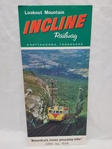 Lookout Mountain Incline Railway Chattanooga Tennessee Pamphlet Brochure - $186.16 MXN