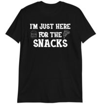 Family Vacation T-Shirt, Funny Food Cook Humor, I&#39;m Just Here for The Snacks Shi - £15.26 GBP+