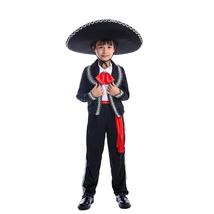 Traditional Mexican Mariachi Amigo Dancer Child Boys Festival Parties Costumes - £78.17 GBP
