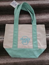 Trader Joe&#39;s NEW  RARE Embroidered  PASTEL MINI CANVAS REUSABLE 1 TOTE BAG  - $34.64