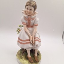 VTG Lefton 1980&#39;s Becky Sharp Figurine KW 844 porcelain Vanity Fair actress - £3.86 GBP