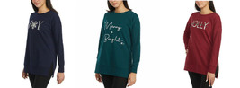 Ellen Tracy Ladies&#39; Holiday Sweatshirt - £14.34 GBP