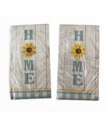 Home Sunflower Paper Napkins Guest Towels 2 Pks  20 CT Buffet Thanksgivi... - £17.55 GBP