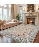 Andency Large 8X10 Washable Area Rug for Living Room Bedroom, Vintage Bo... - $1,871.86 MXN