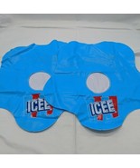 Rare Lot Of (2) Icee Pool Float Inflatable Drink Holders Summertime - $80.18