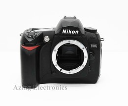 Nikon D D70s 6.1MP Digital SLR Camera - Black (Body Only) ISSUE - £30.79 GBP